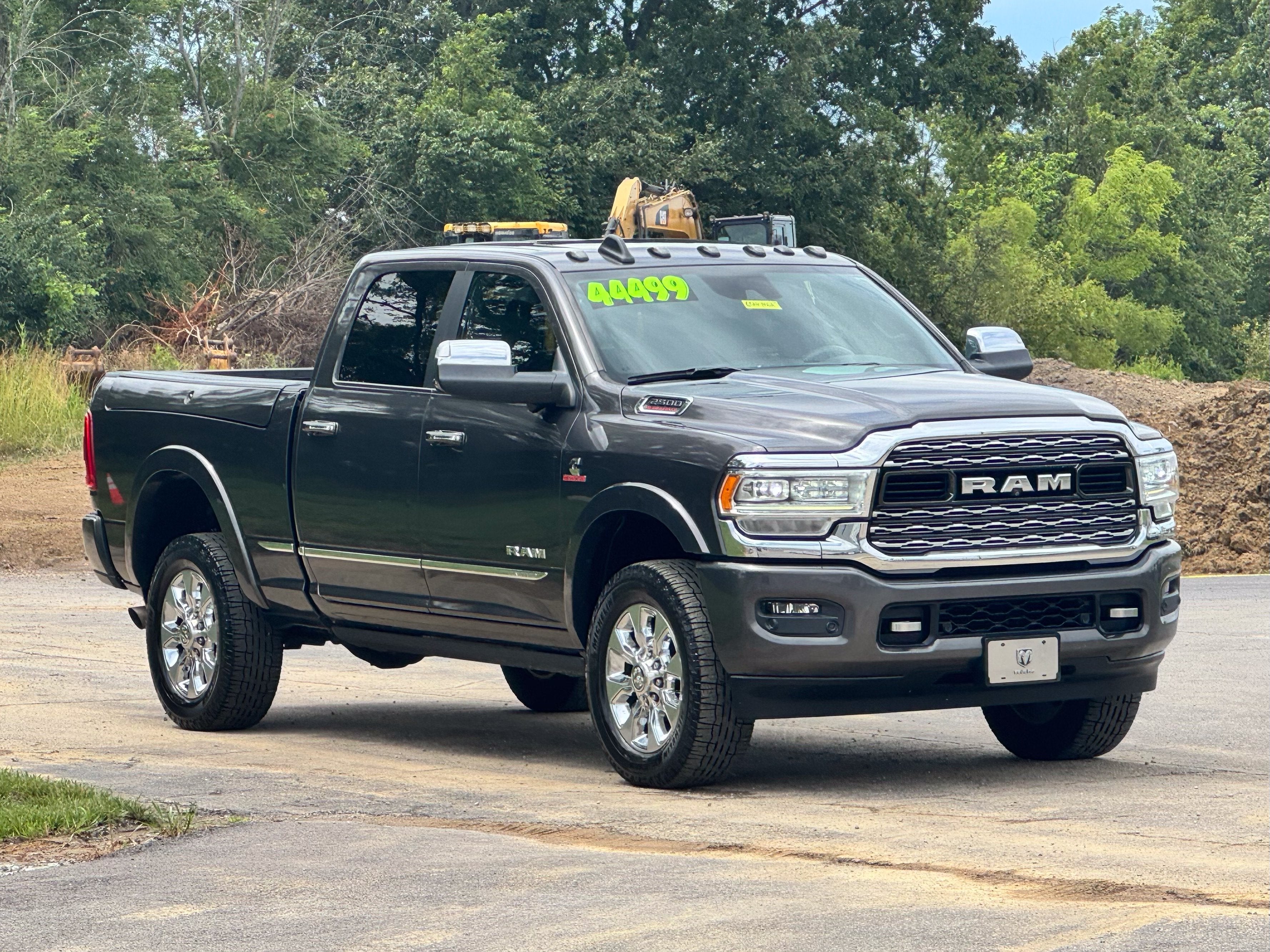 2019 RAM 2500 Limited in Granite Crystal Metallic Clearcoat — front three-quarter view