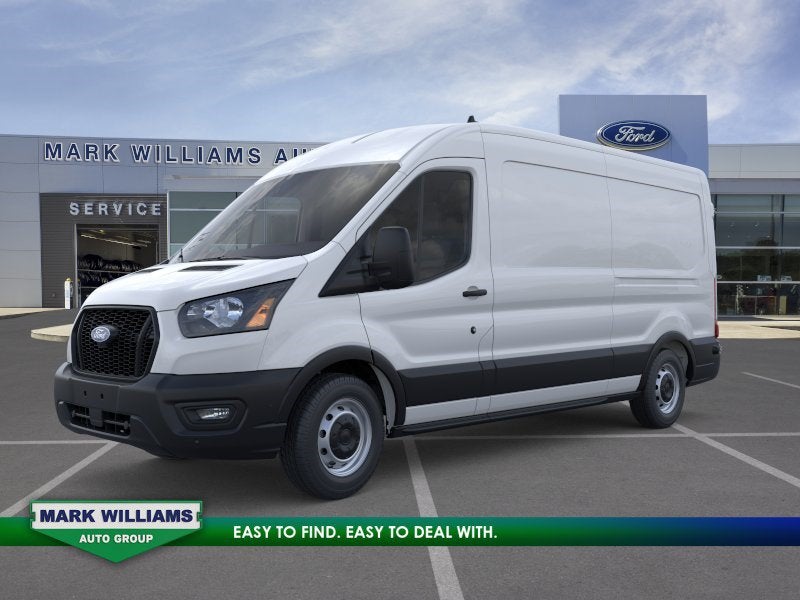 2026 Ford Transit Cargo Van Cargo Van in Oxford White — front three-quarter view