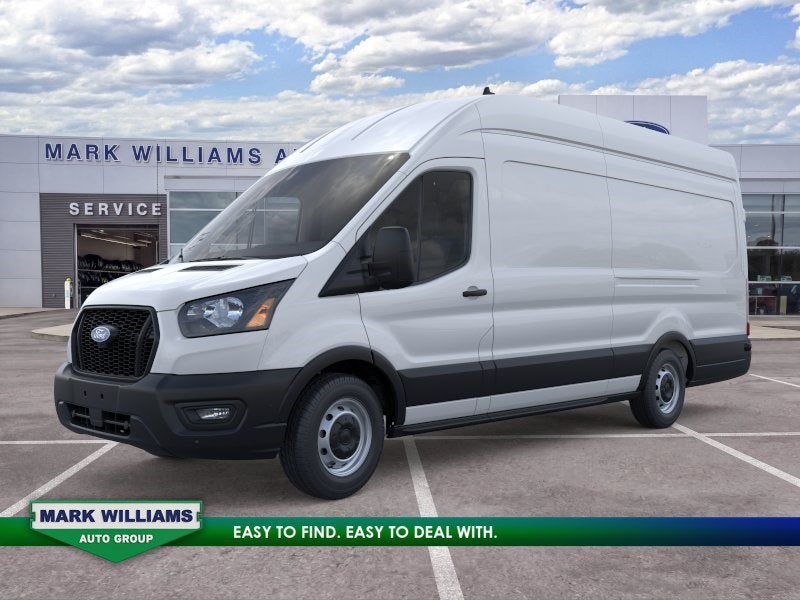2026 Ford Transit Cargo Van Cargo Van in Oxford White — front three-quarter view